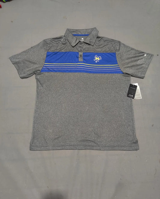 Colosseum Men Sport Gray Polo T Shirt L – Preloved Labels (view 2)
