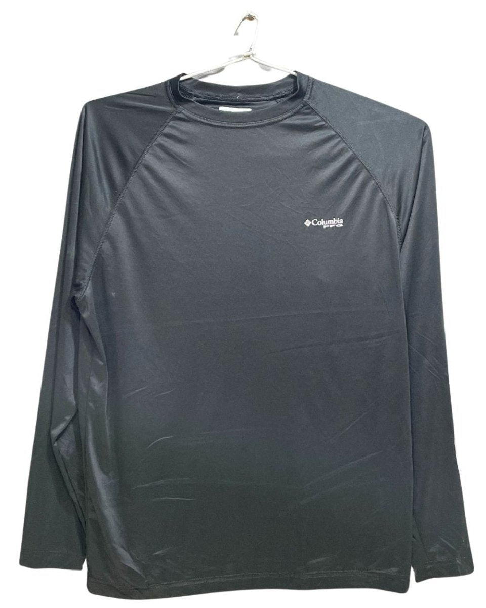 Columbia Black For Men Sports T Shirt M - Preloved Labels