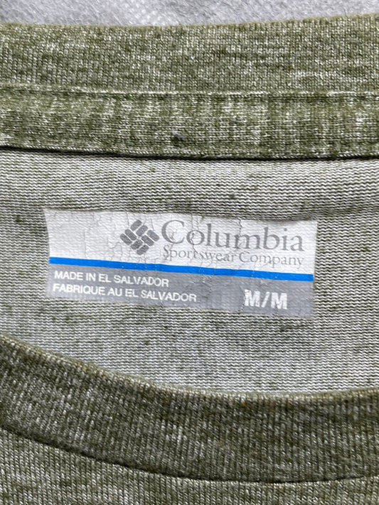 Columbia Green For Men Sports T Shirt M - Preloved Labels