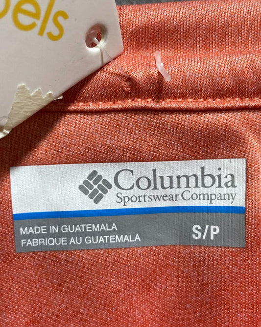 Columbia Orange Sport For Women T Shirt Small - Preloved Labels