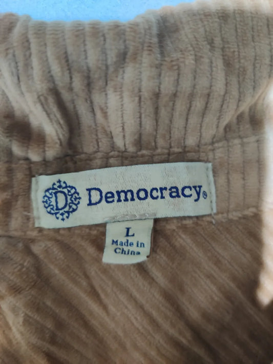 Democracy Women Polyester Brown Sweatshirt L – Preloved Labels (view 2)