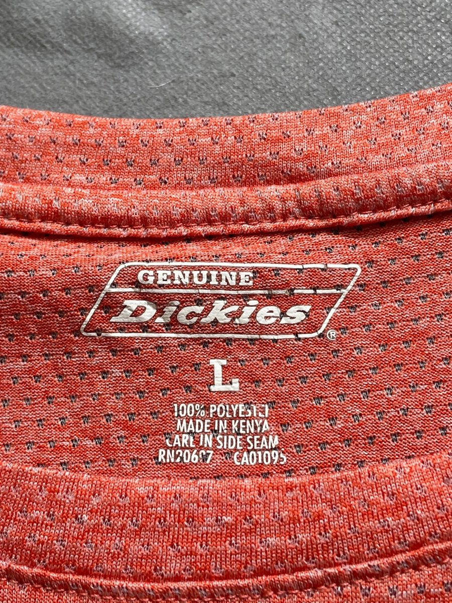 Dickies Orange For Men Sports T Shirt L - Preloved Labels