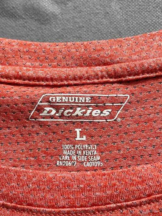 Dickies Orange For Men Sports T Shirt L - Preloved Labels