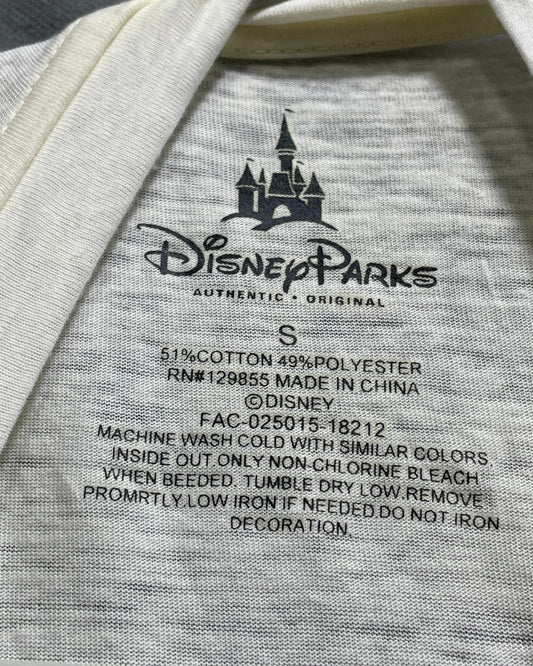 Disney White Polyester Jersey Sport For Women T Shirt Small - Preloved Labels