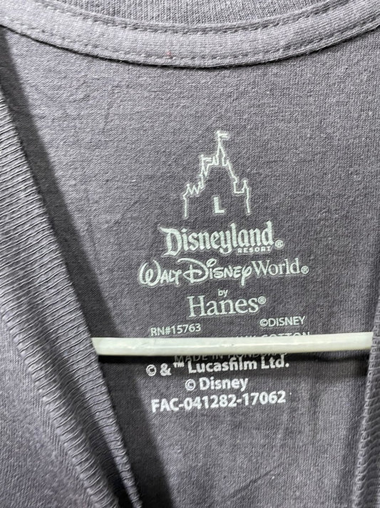 Disneyland Gray Cotton T Shirt For Men L - Preloved Labels