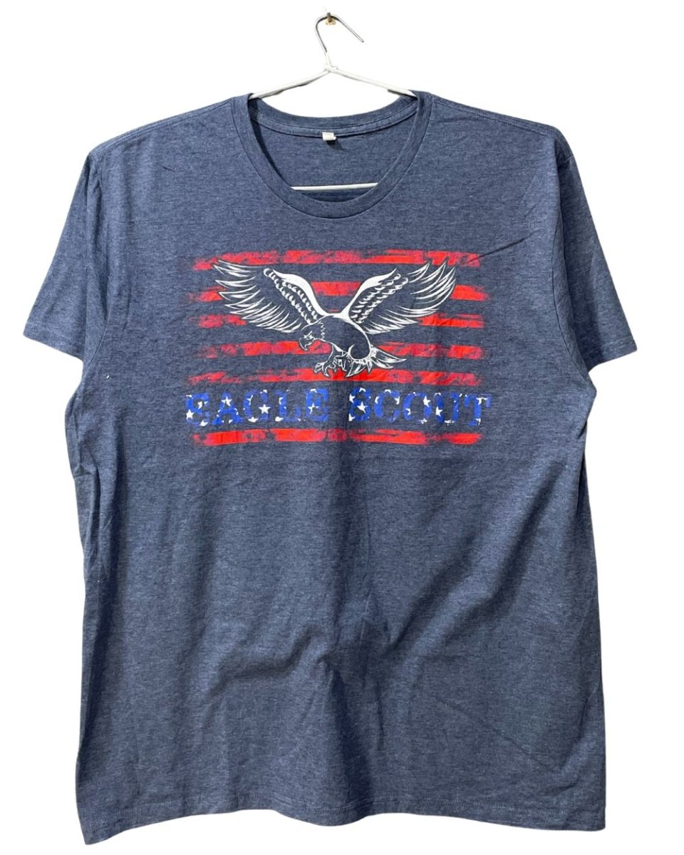 Eagle Scout Blue Cotton T Shirt For Men XL - Preloved Labels