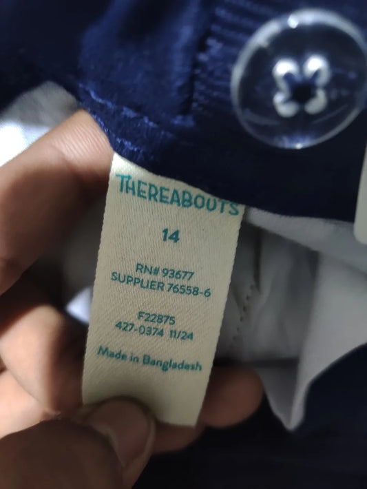 There Abouts Women Cotton Navy Chinos S - additional view 2