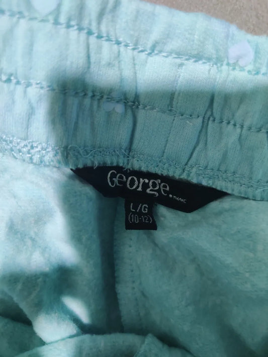 George Women Green Sport Winter Trouser - Preloved Ladies Trousers Pakistan - Winter Cotton - Size 24 to 26 - Photo 2