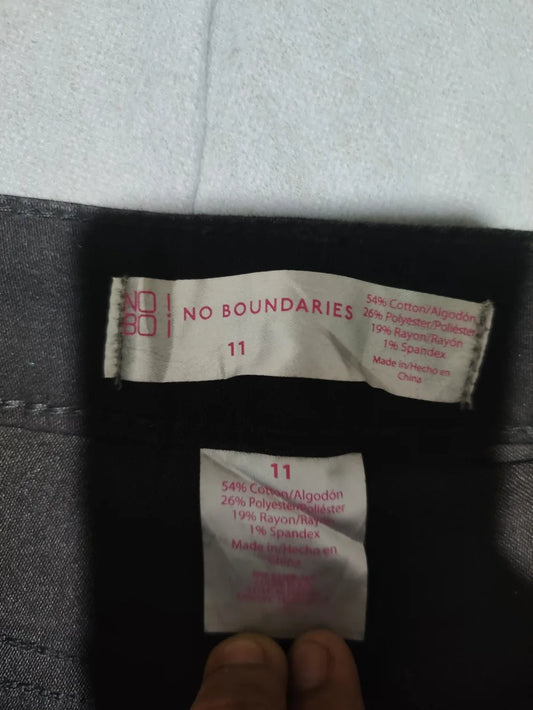 No Boundaries Women Cotton Black Jeans M - additional view 2