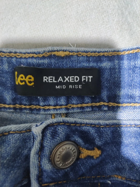 Lee Women Cotton Blue Jeans M - additional view 2