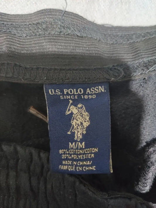 Polo U.S. Assn Men Polyester Black Winter Trousers XL - additional view 2