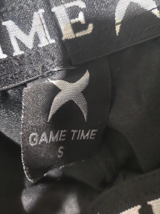 Game Time Men Sports Polyester Black Trackpants S - additional view 2