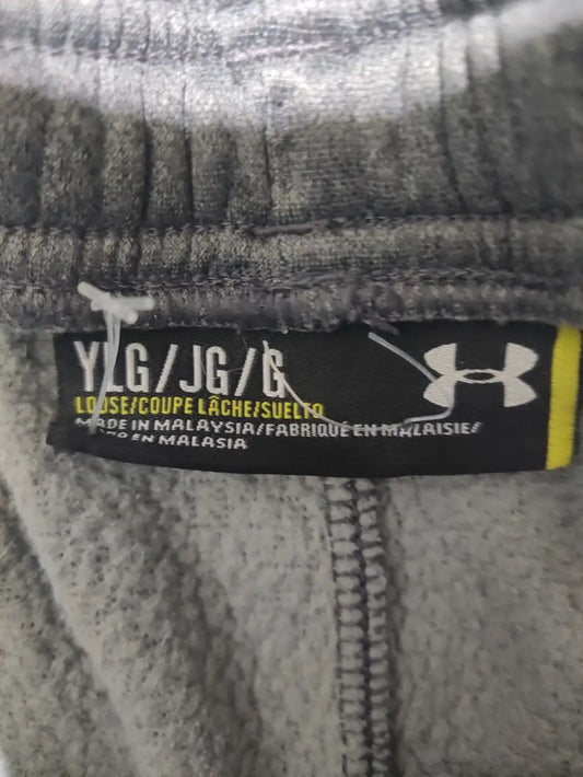Under Armour Men Sports Polyester Charcoal Trackpants L - additional view 2