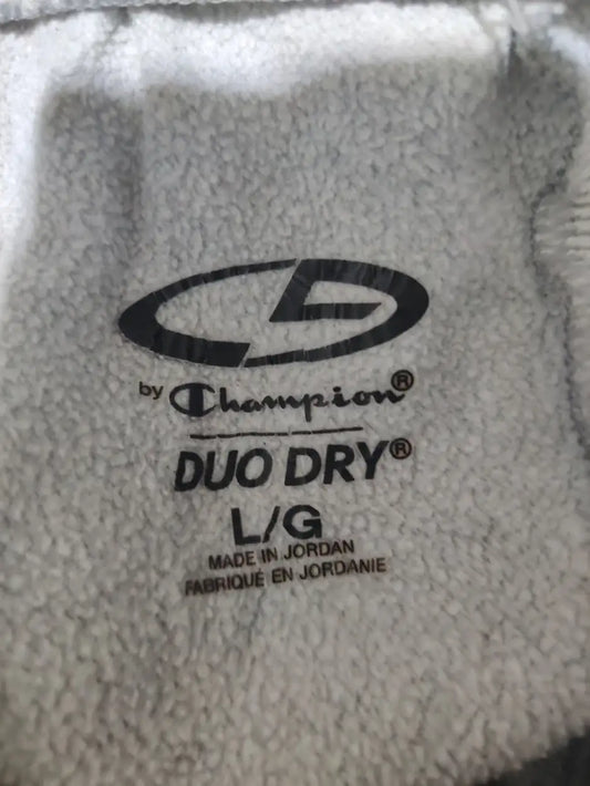 Champion Men Sports Polyester Gray Trackpants L - additional view 2