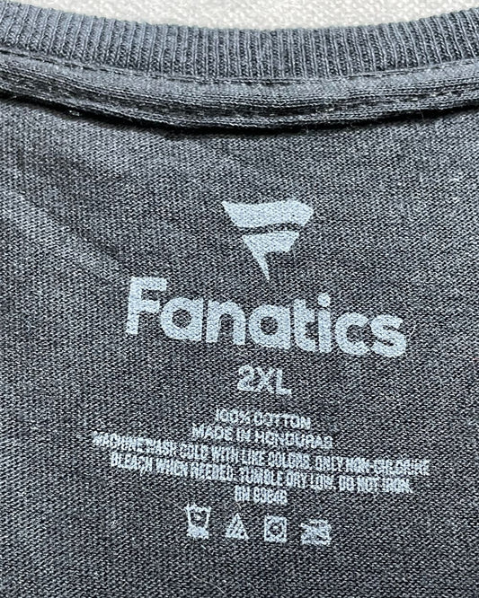 Fanatics Black Cotton For Women T Shirt XXL - Preloved Labels