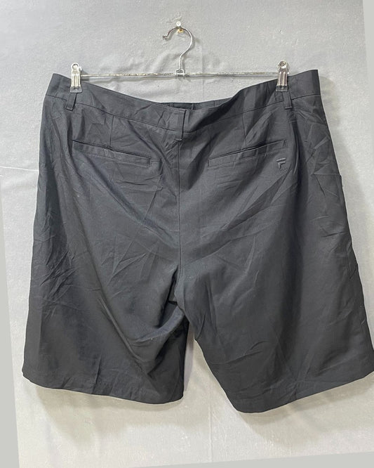 Fila Black Cotton Short For Men XL - Preloved Labels