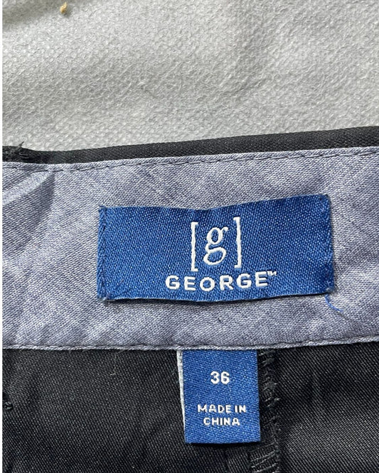 George Black Cotton Short For Men L - Preloved Labels
