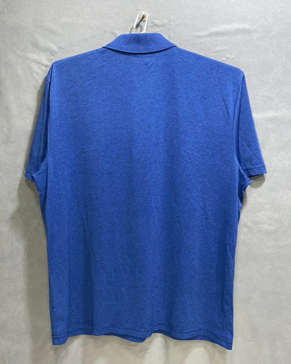 Grand Slam Blue Polyester Sport Polo T Shirt For Men X Large - Preloved Labels