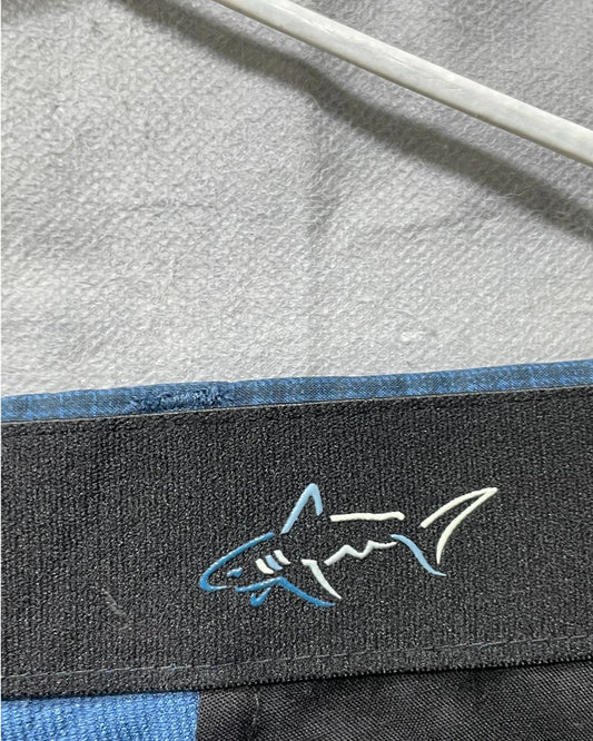Greg Norman Blue Polyester Short For Men M - Preloved Labels