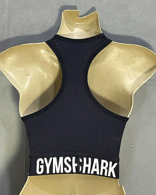 Gym Shark Black Gym Bra For Women X Large - Preloved Labels