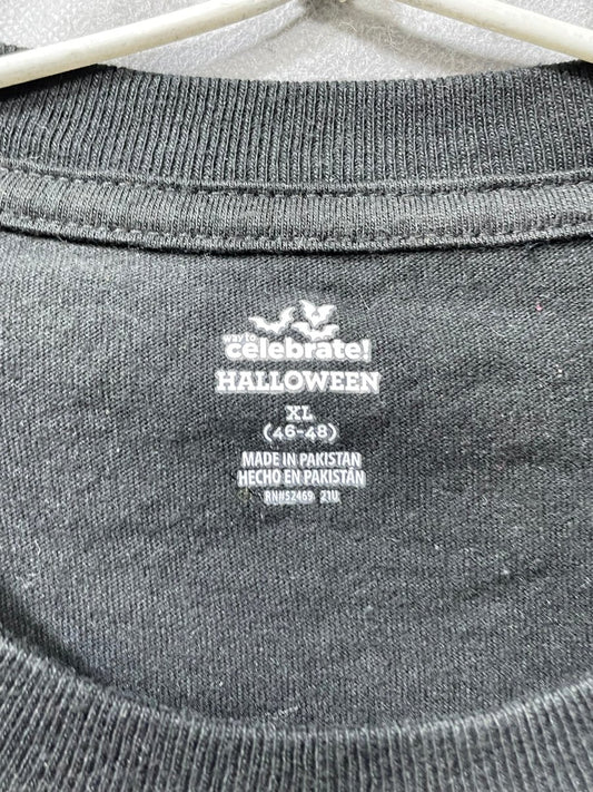 Halloween Black Cotton T Shirt For Men L - Preloved Labels