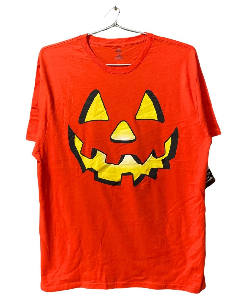 Halloween Orange Cotton T Shirt For Men XL - Preloved Labels