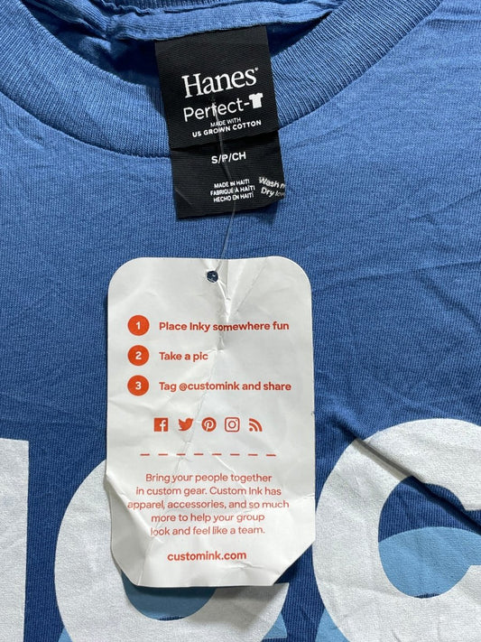 Hanes Blue Cotton T Shirt For Men S - Preloved Labels