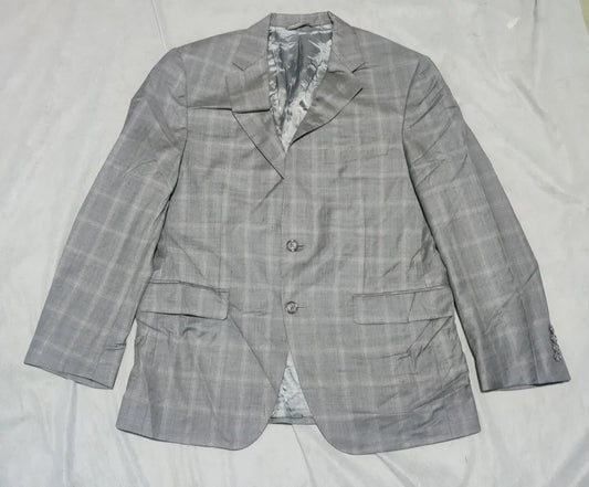 Harry Rosen Men Cotton Gray Coat M – Preloved Labels (view 2)