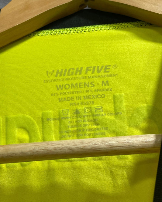 High Five Yallow Sport For Women T Shirt Medium - Preloved Labels
