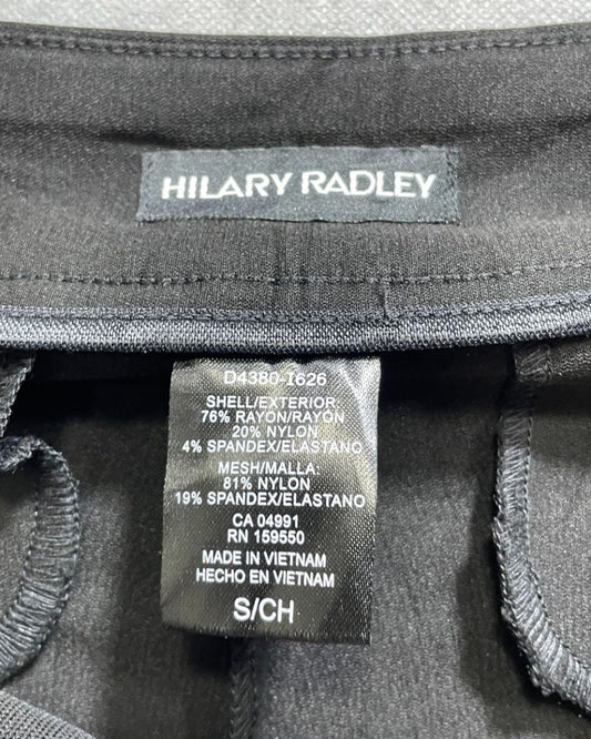 Hilary Radley Black Polyester Stretch Gym tights For Women S - Preloved Labels