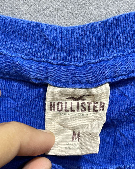 Hollister Blue Cotton T Shirt For Boy 16 Years - Preloved Labels
