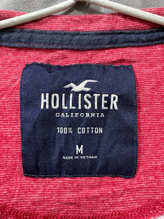 Hollister Red Cotton T Shirt For Men M - Preloved Labels