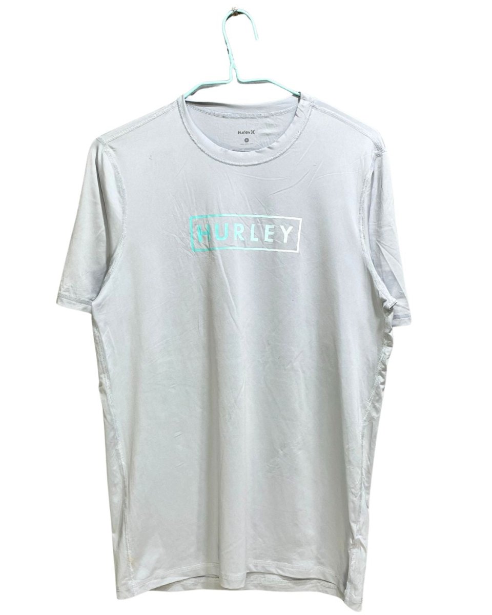 Hurley Gray For Men Sports T Shirt M - Preloved Labels