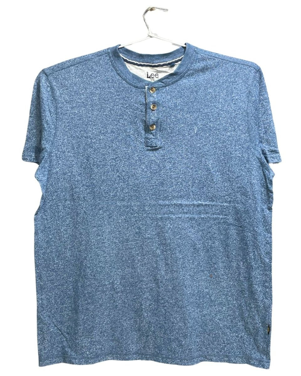 Lee Blue Cotton T Shirt For Men L - Preloved Labels