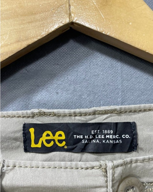 Lee Cream Cotton Short For Men S - Preloved Labels