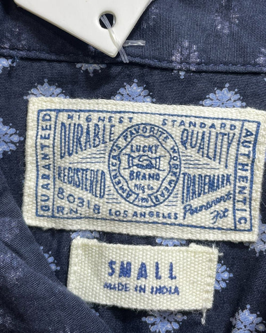 Lucky Brand Blue Shirt For Men Small - Preloved Labels