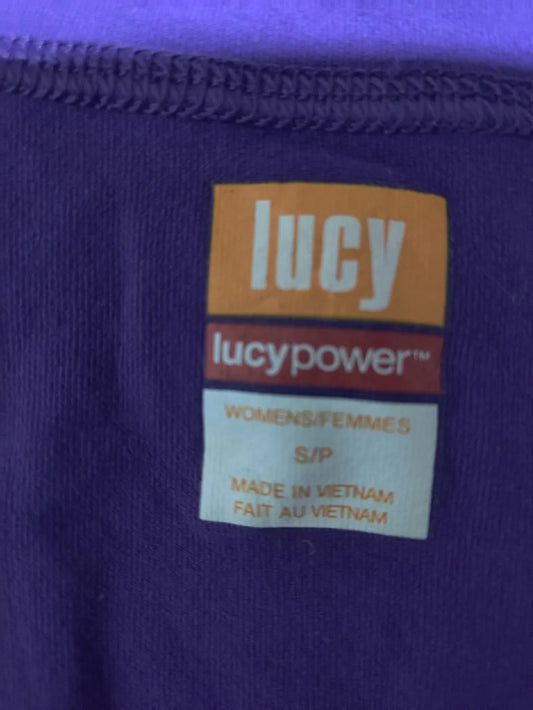 Lucy Power Women Polyester Purple Gray Zipper S – Preloved Labels (view 2)