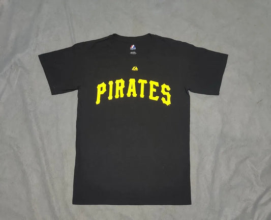 Majestic Men Cotton Black T Shirt S – Preloved Labels (view 2)