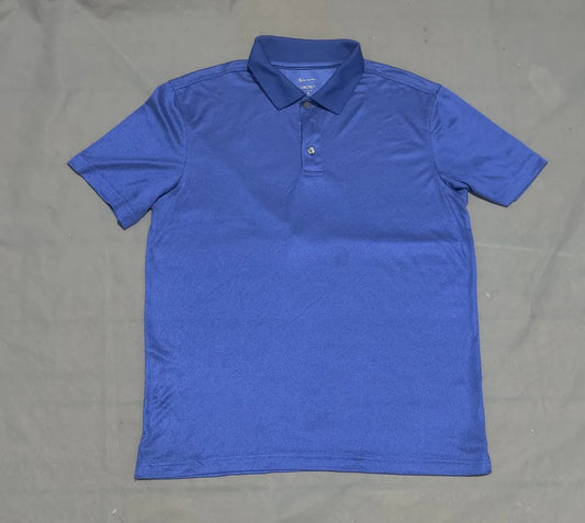 Member's Mark Men Sport Blue Polo T Shirt M – Preloved Labels (view 2)