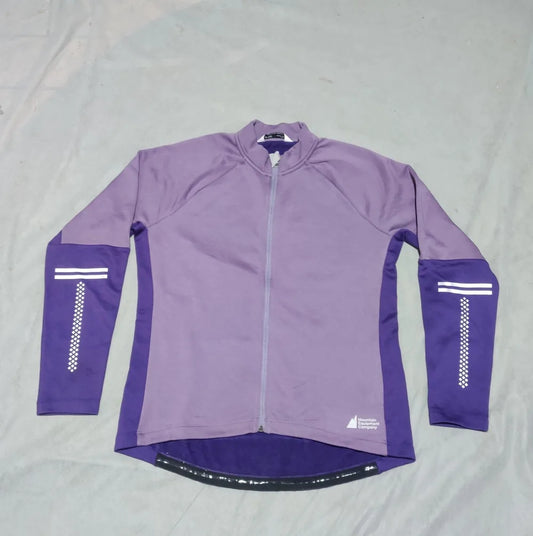 Mountain Equipment Women Cotton Fleece Purple Zipper L – Preloved Labels (view 2)