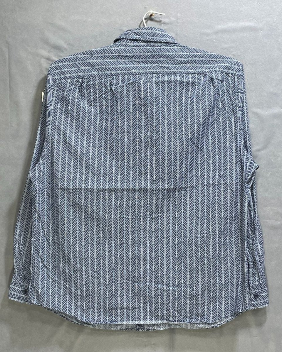 Nautica Blue Cotton Shirt For Men XL - Preloved Labels