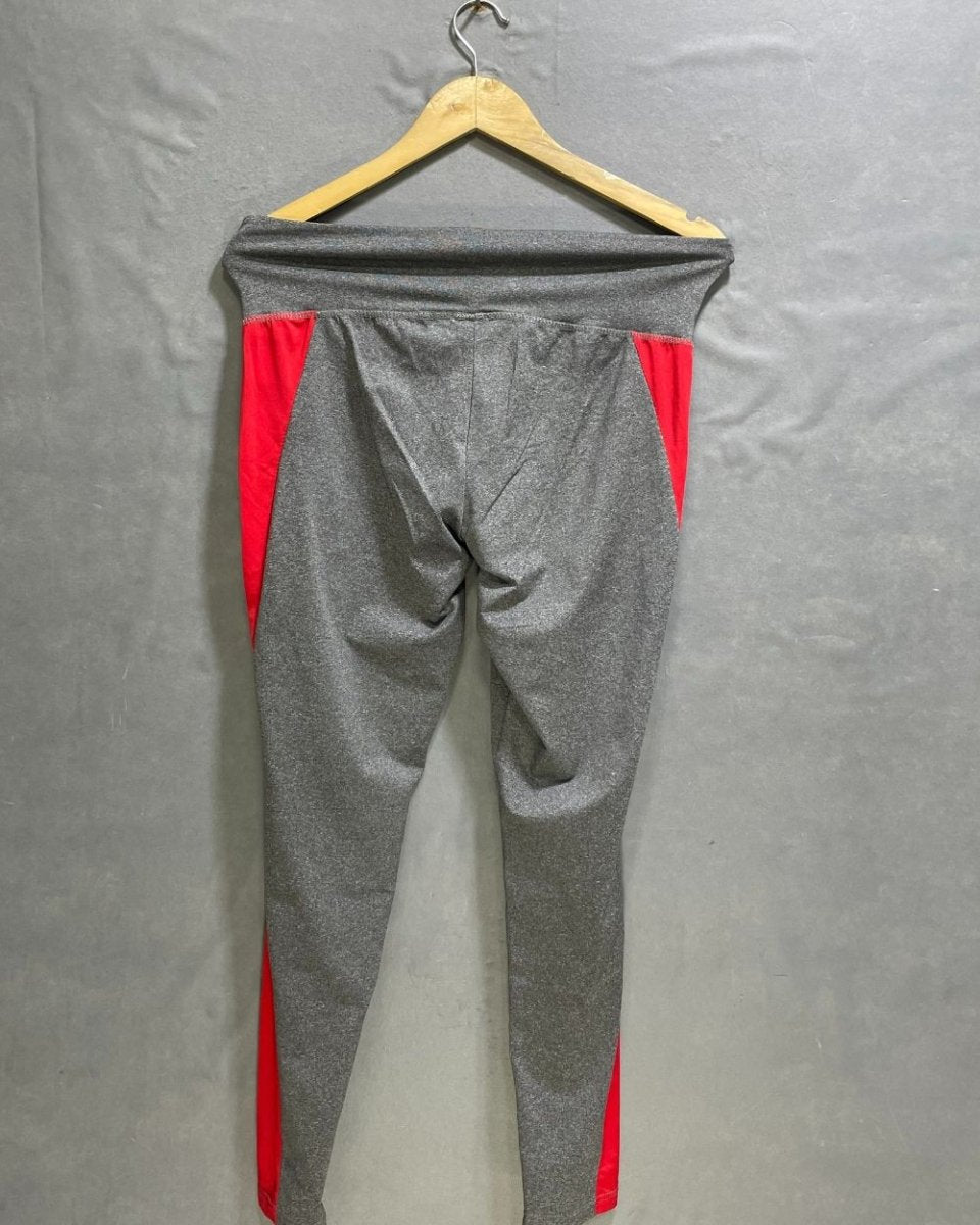 NBA Grey Polyester Jersey Stretch Gym tights For Women L - Preloved Labels