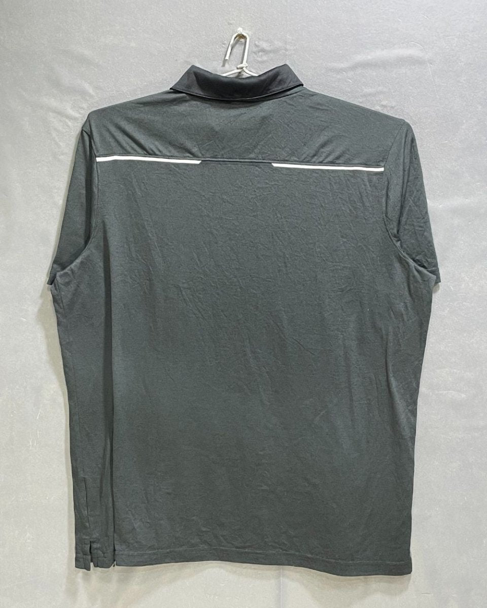 Nike Dri - Fit Black Polyester Sport Polo T Shirt For Men X Large - Preloved Labels