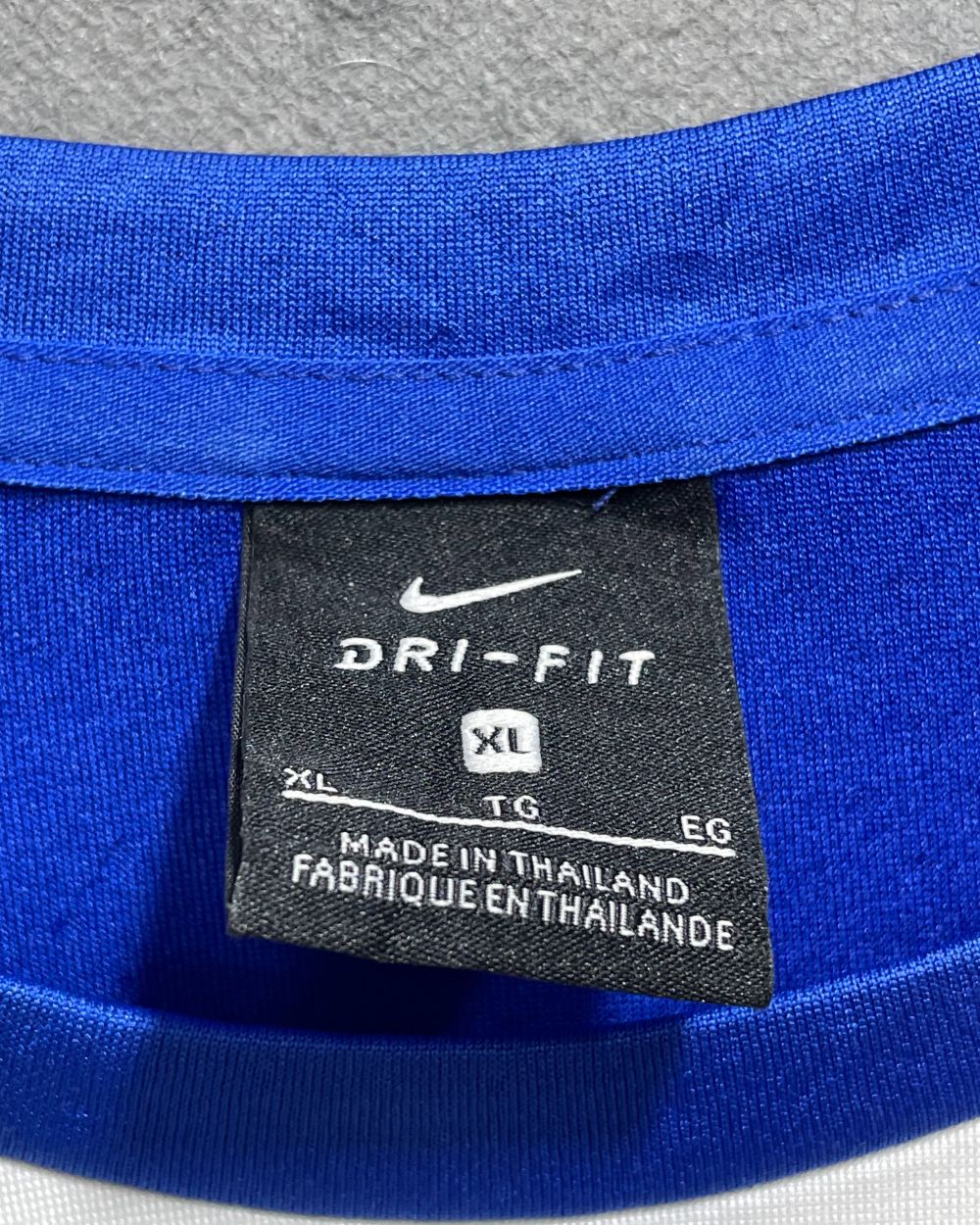 Nike Dri - Fit Blue Polyester Jersey Sport For Women T Shirt X Large - Preloved Labels