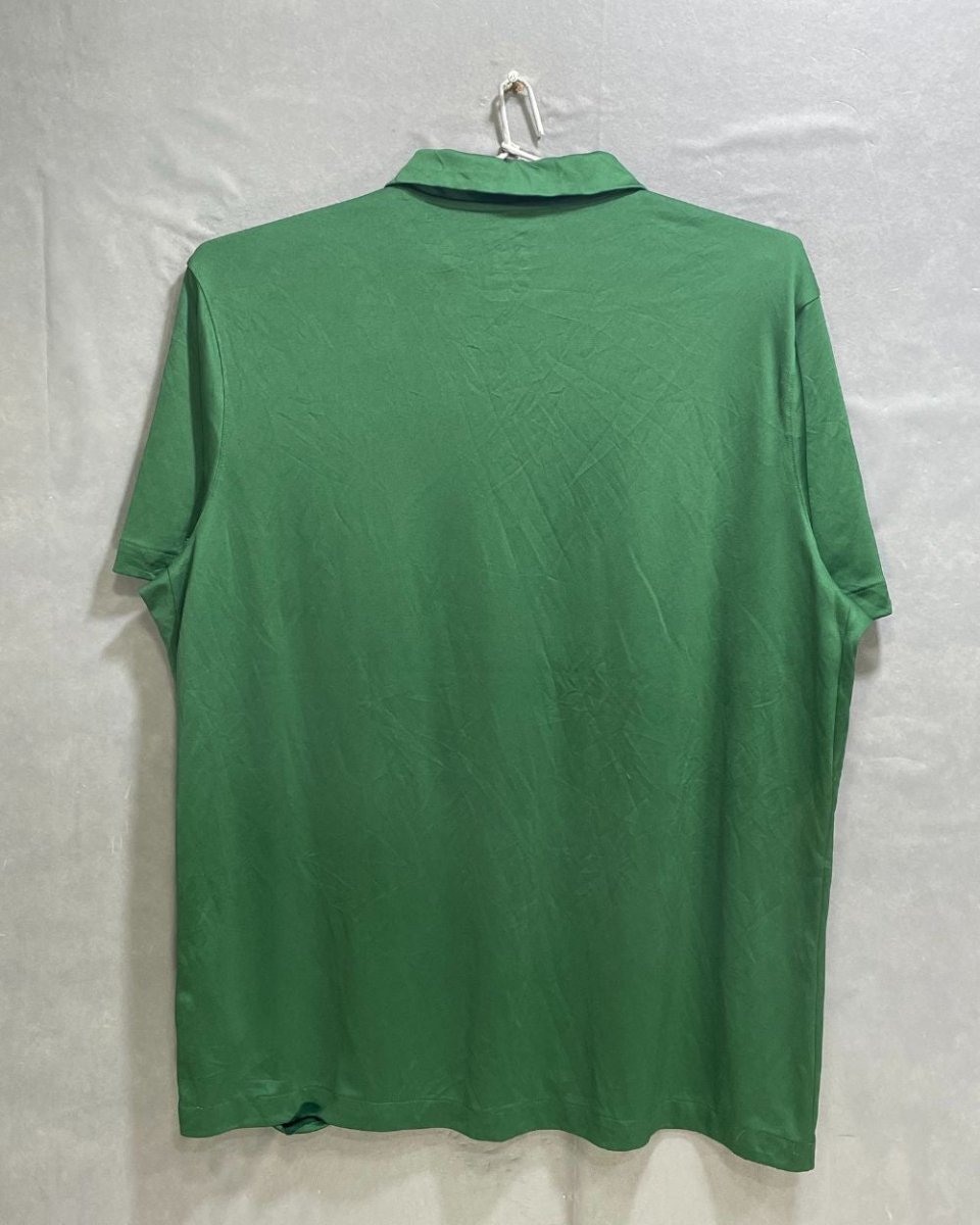 Nike Dri - Fit Green Polyester Sport Polo T Shirt For Men XX Large - Preloved Labels