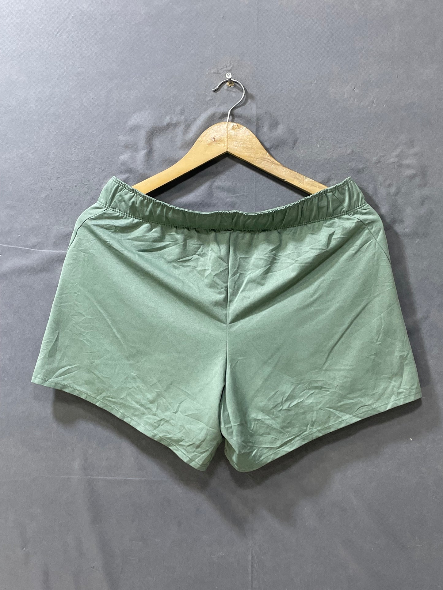 Nike Dri - Fit Green Sport Gym Short For Women M - Preloved Labels