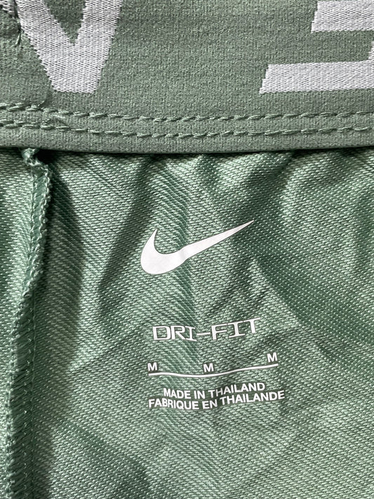 Nike Dri - Fit Green Sport Gym Short For Women M - Preloved Labels