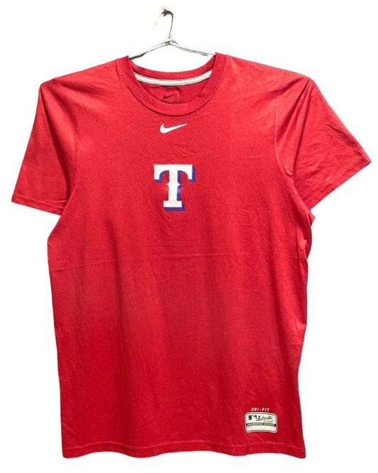 Nike Dri Fit Red For Men Sports T Shirt S - Preloved Labels