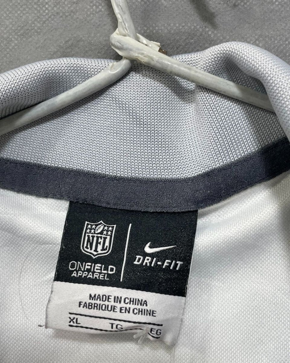 Nike Dri - Fit White Polyester Sport Polo T Shirt For Men X Large - Preloved Labels