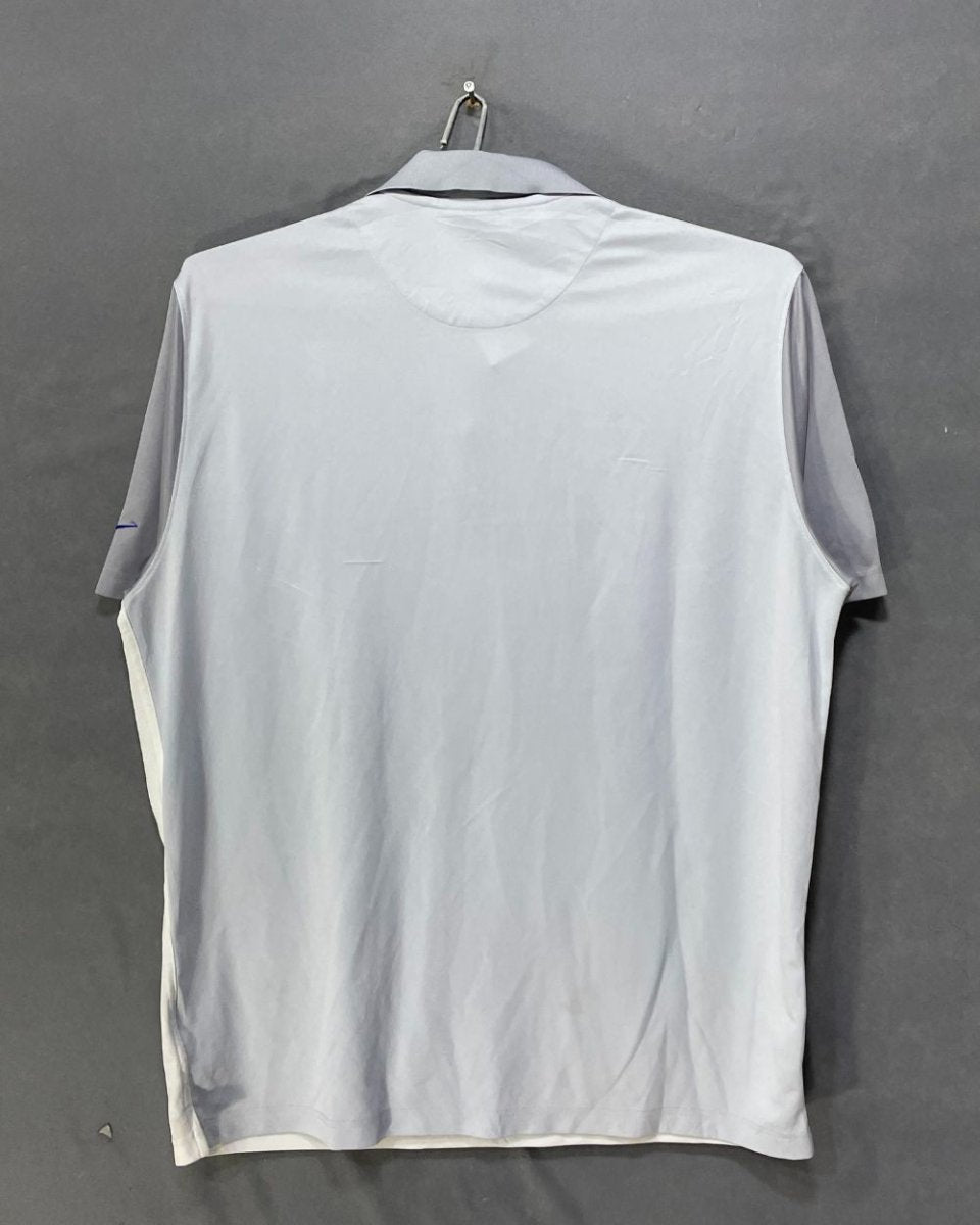 Nike Dri - Fit White Polyester Sport Polo T Shirt For Men X Large - Preloved Labels